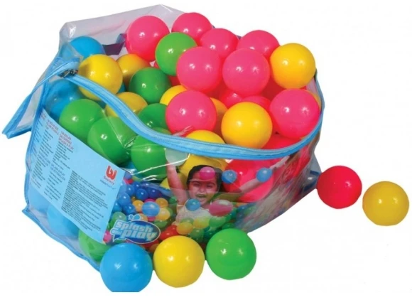 BestWay kamuoliukai 100vnt., 6,5 cm Splash & Play art. 52027