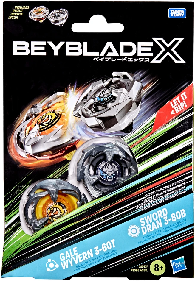 BEYBLADE X Dviguba pakuotė „Beyblade X“