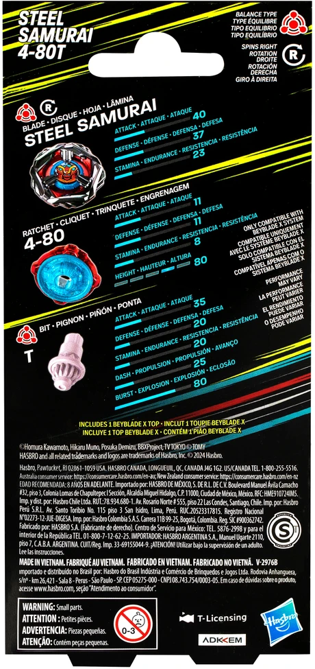 Žaislinis suktukas BEYBLADE X