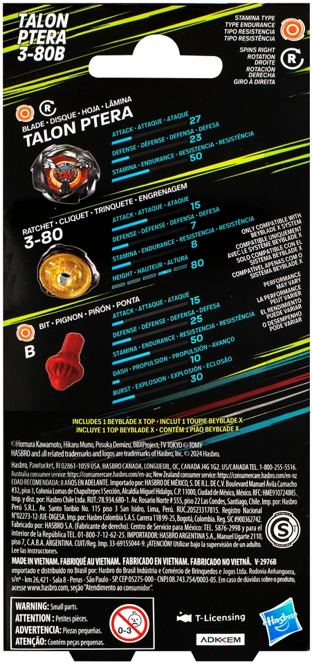 Žaislinis suktukas BEYBLADE X