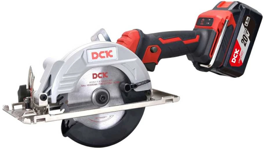 Akumuliatorinis bešepetėlinis diskinis pjūklas 125mm, 20V, KDMY125Z, DCK (be baterijos ir įkroviklio)