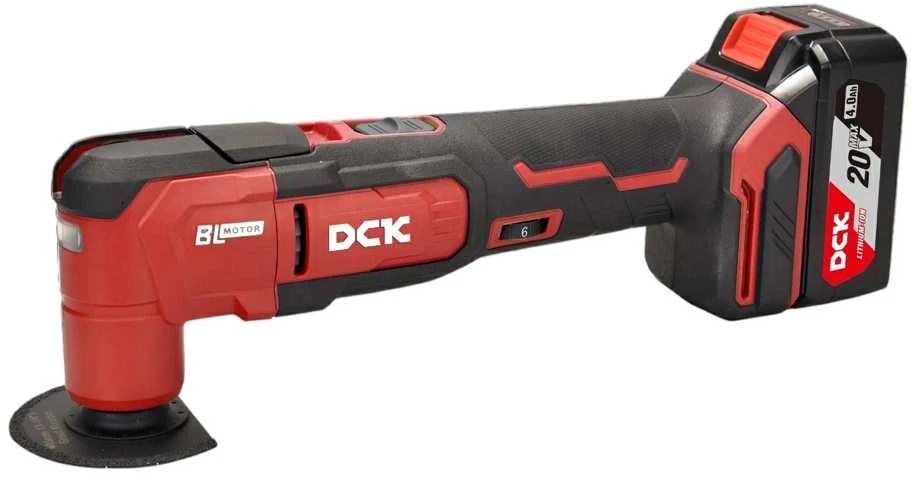 Akumuliatorinis bešepetėlinis daugiafunkcinis įrankis 20V, KDMD20EK, DCK (2x4,0Ah akumuliatorius, įkroviklis)