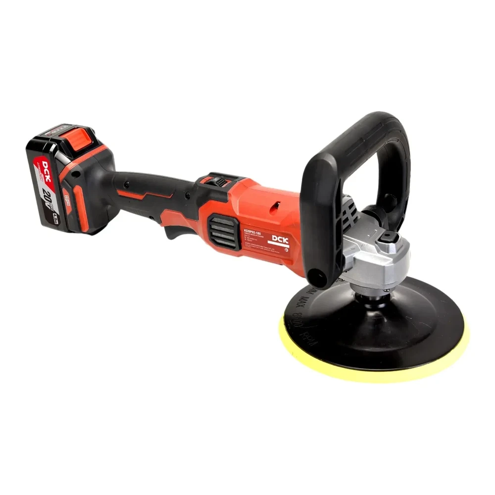 Akumuliatorinis bešepetėlinis poliruoklis 180mm, 20V, KDSP02-180Z, DCK (be baterijos ir įkroviklio)