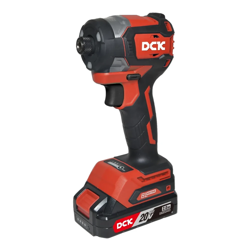 Akumuliatorinis bešepetėlinis smūginis suktukas 20V, KDPL208EK, DCK (2x4,0Ah akumuliatorius, įkroviklis)