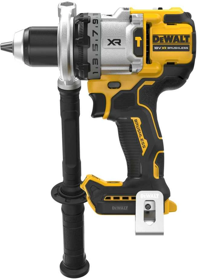 Smūginis suktuvas-gręžtuvas DeWalt DCD1007NT-XJ; 18 V (be akumuliatoriaus ir pakrovėjo)