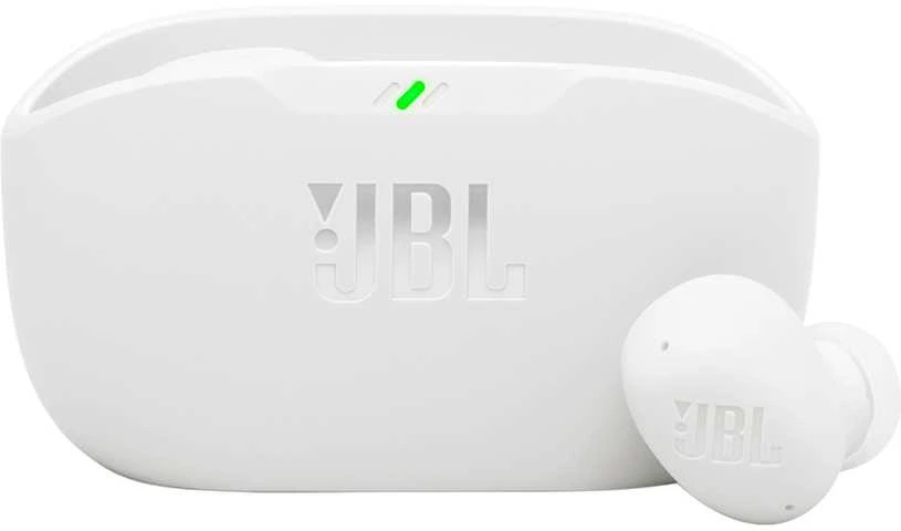 JBL Wave Buds 2 TWS belaidės ausinės, Baltos