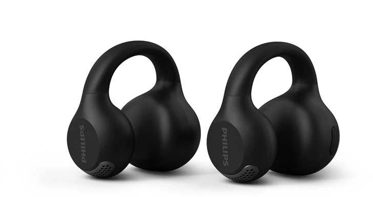 Vaikiškos belaidės ausinės Philips TAK5500RT/00, Gintaro ir baltos spalvos