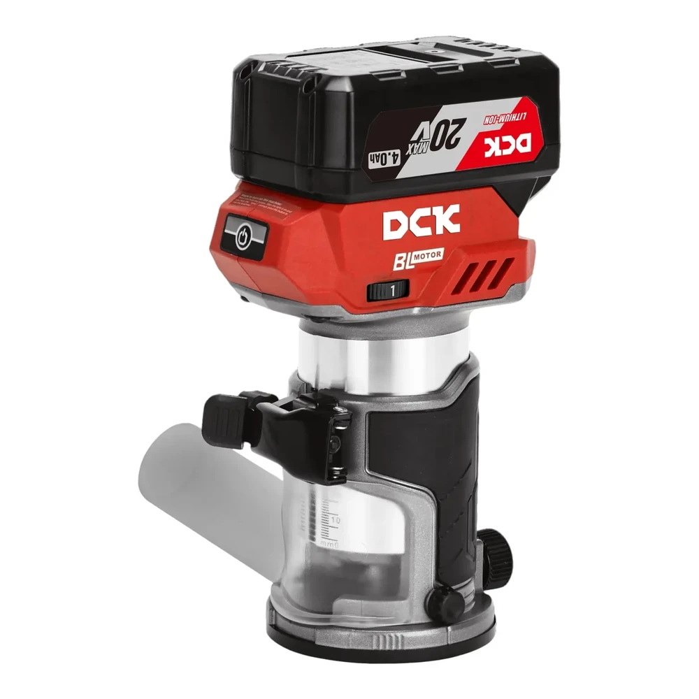 Akumuliatorinė bešepetėlinė freza 20V MAX, KDMP6Z, DCK ( be baterijos ir įkroviklio)