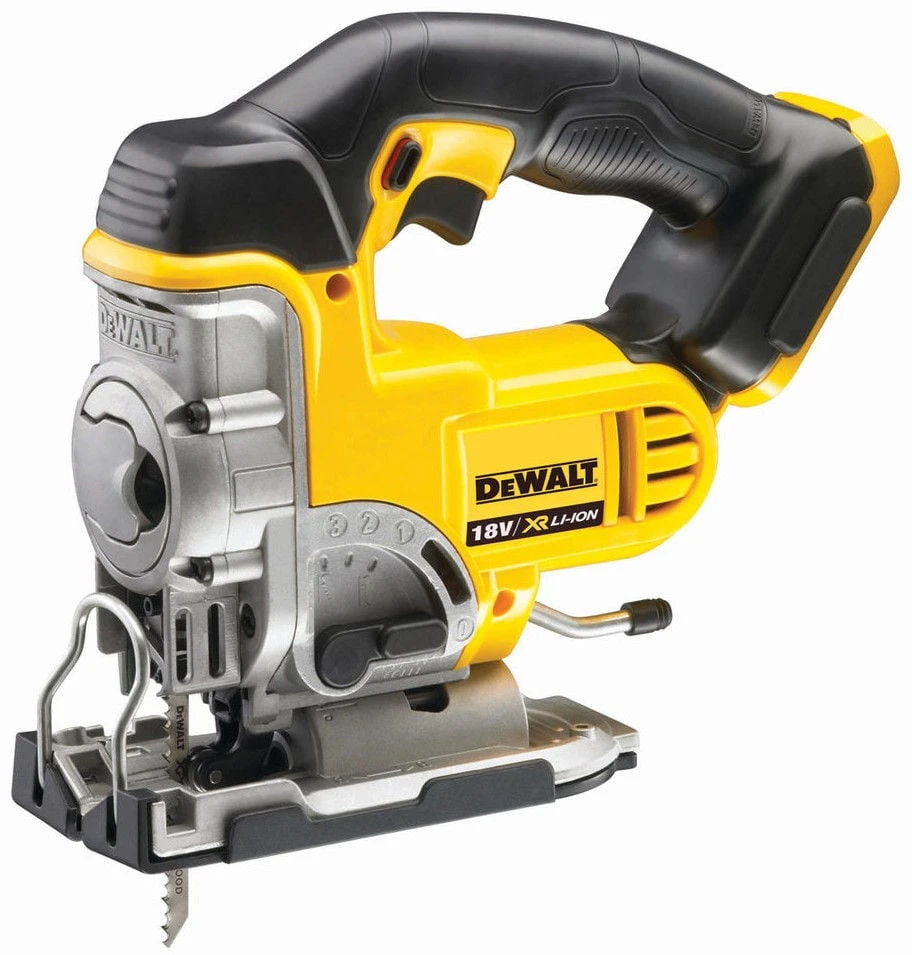 Akumuliatorinis siaurapjūklis DeWalt DCS331N be akumuliatoriaus ir kroviklio