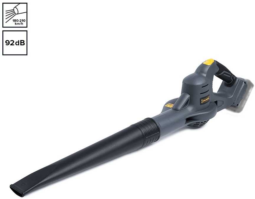 Akumuliatorinis lapų pūstuvas Grunder GB-L0118Y-2, 18 V