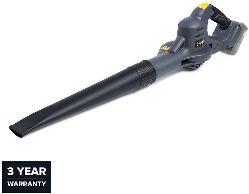 Akumuliatorinis lapų pūstuvas Grunder GB-L0118Y-2, 18 V