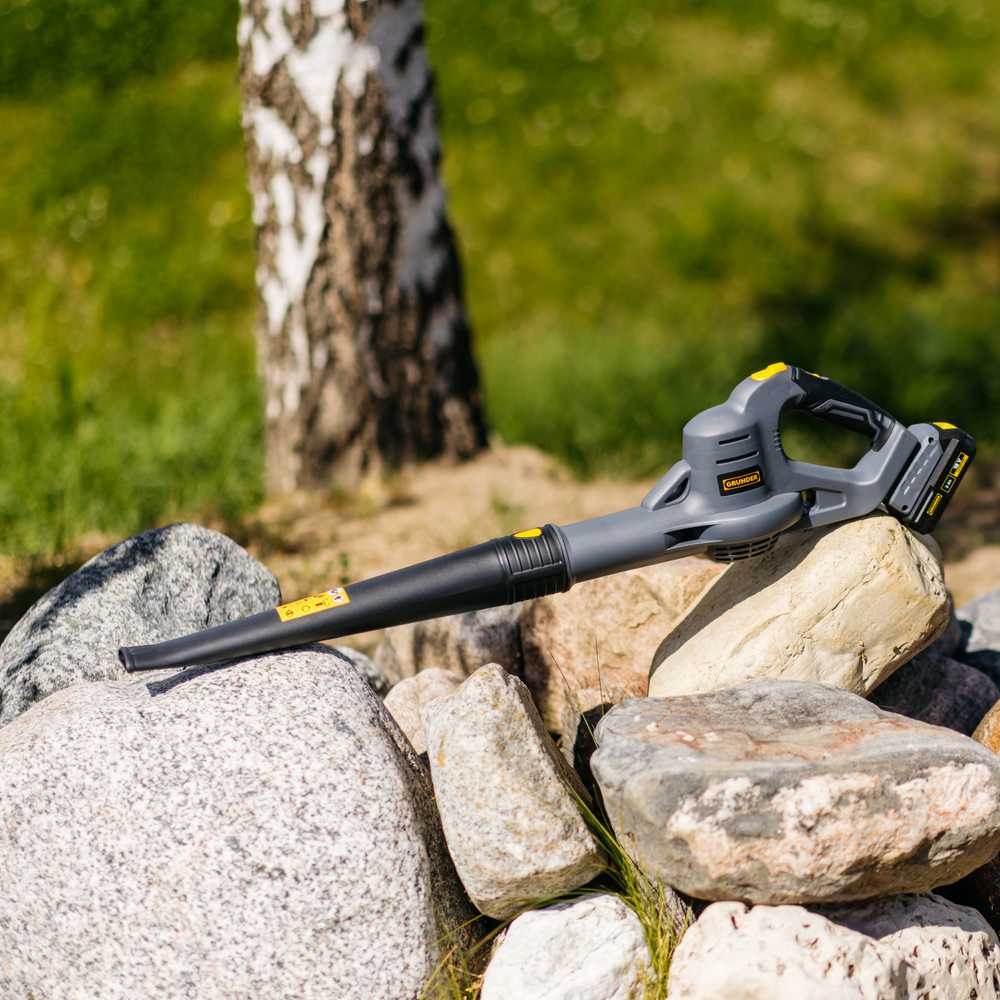 Akumuliatorinis lapų pūstuvas Grunder GB-L0118Y-2, 18 V