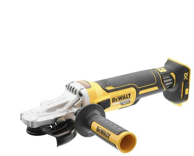 Kampinis šlifuoklis DeWalt XR DCG405FN-XJ (125mm) be akumuliatoriaus ir kroviklio