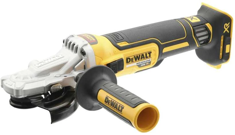 Kampinis šlifuoklis DeWalt XR DCG405FN-XJ (125mm) be akumuliatoriaus ir kroviklio