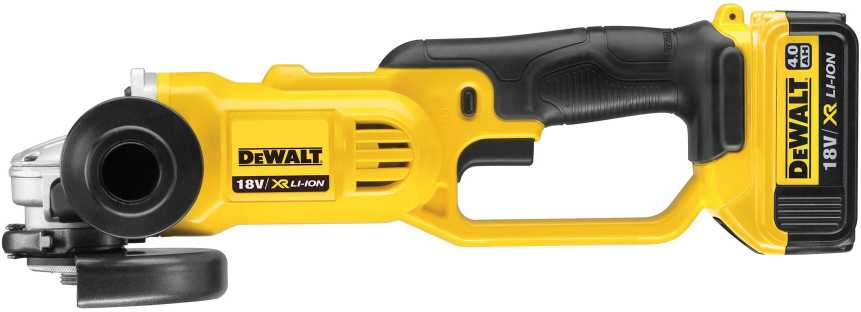 Kampinis šlifuoklis DeWalt DCG412M2-QW