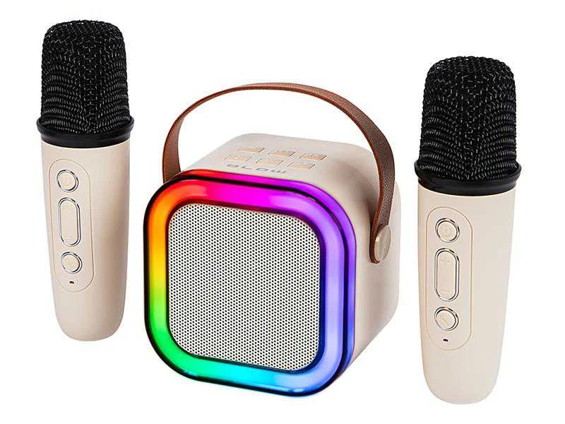 Belaidė kolonėlė Blow Karaoke RGB smėlio sp., 10 W