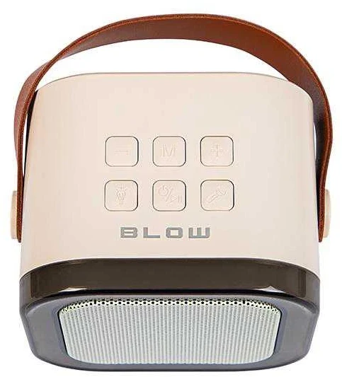 Belaidė kolonėlė Blow Karaoke RGB smėlio sp., 10 W