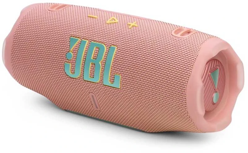 JBL Charge 6 nešiojama kolonėlė, rožinės spalvos