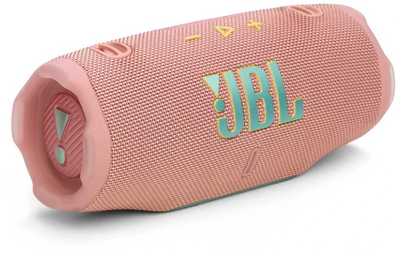 JBL Charge 6 nešiojama kolonėlė, rožinės spalvos