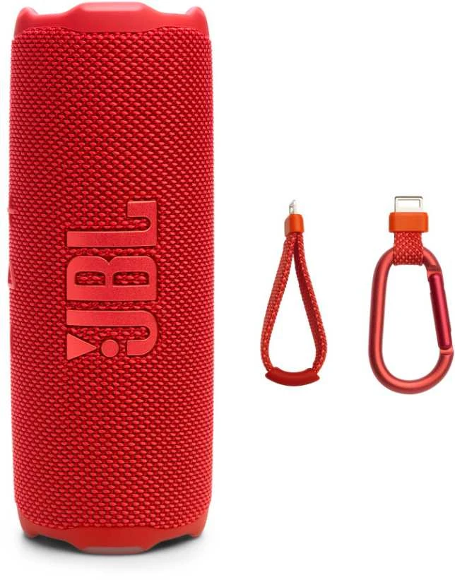 JBL Flip 7 nešiojama kolonėlė, raudonos spalvos