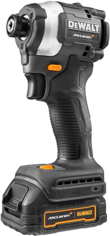 Dewalt smūginis suktuvas DCF85ME2GT McLaren edition 1/4" 18 V 2x1,7 Ah GFN POWERSTACK, TSTAK lagaminas