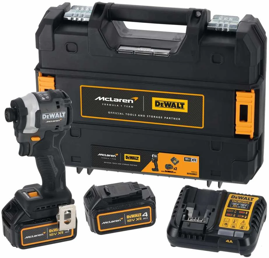 Akumuliatorinis smūginis gręžtuvas Dewalt DCF85MM2T-QW, 18 V