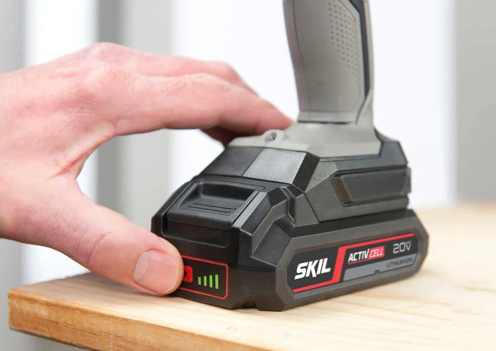 Smūginis suktuvas - gręžtuvas Skil 2905 AB; 20 V; 1x2,0 Ah akum.