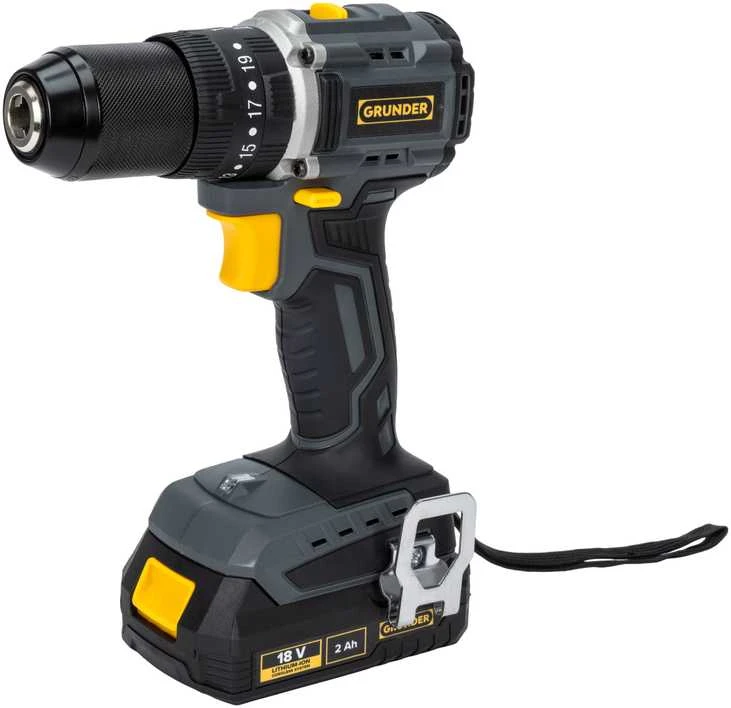 Grąžtas Carruzzo Cordless Drill CD-B0B18 18V BL 2X2AH