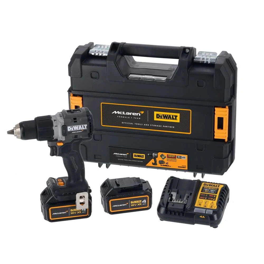 Dewalt 18V XR hammer drill-driver 2x4Ah McLaren