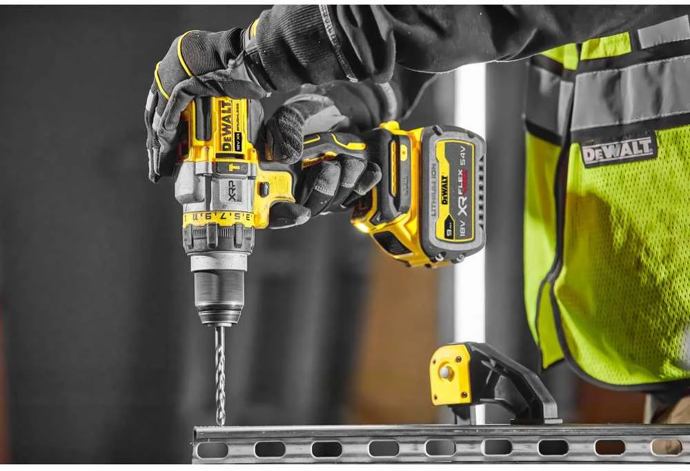 Smūginis suktuvas-gręžtuvas DeWalt XR DCD999X1; 18 V; 1x9,0 Ah akum.