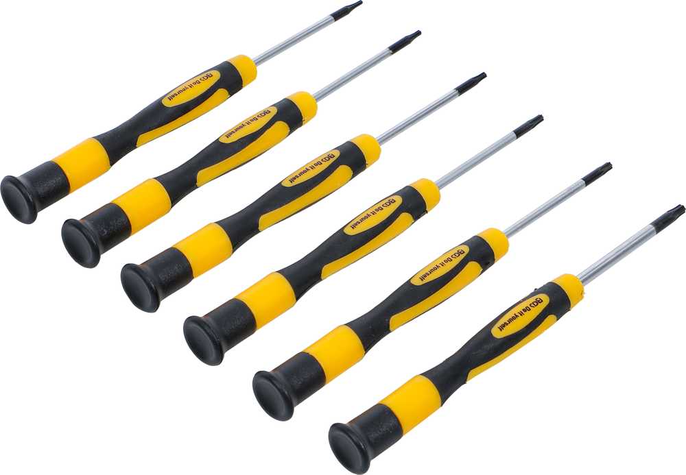 Grąžtas Bgs Technic Precizinių Torx atsuktuvų rinkinys | T6–T15 | 50 mm | 6 vnt. | BGS (35808)