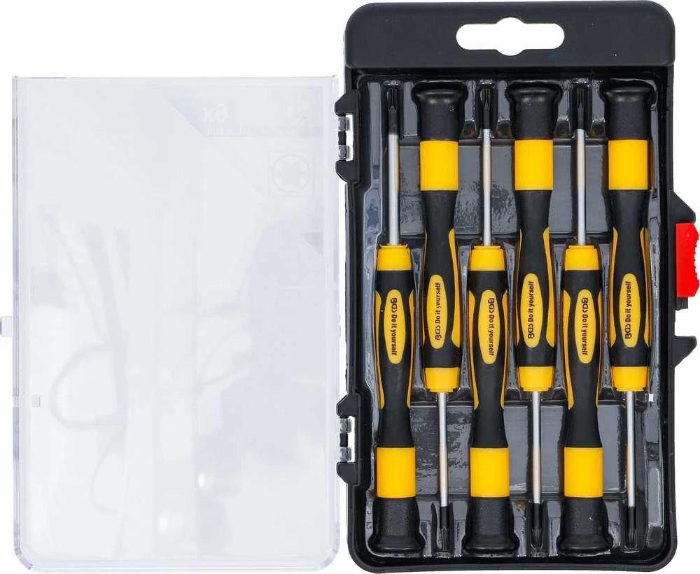 Grąžtas Bgs Technic Precizinių Torx atsuktuvų rinkinys | T6–T15 | 50 mm | 6 vnt. | BGS (35808)