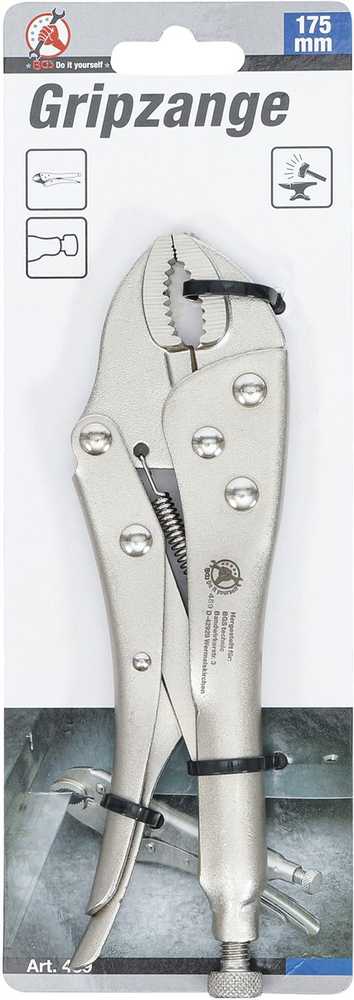 BGS 489 Replės fiksavimo 175mm