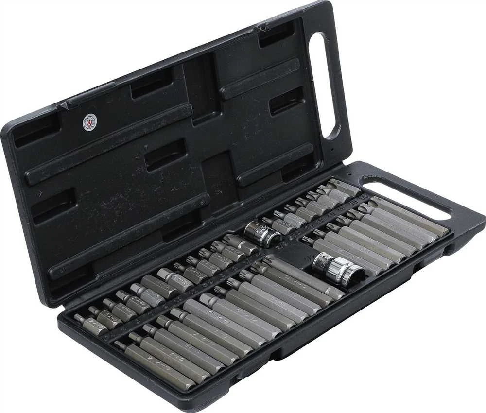 Grąžtas BGS 7073 Šešiakampių, torx raktų kompl. 40vnt kraftm.