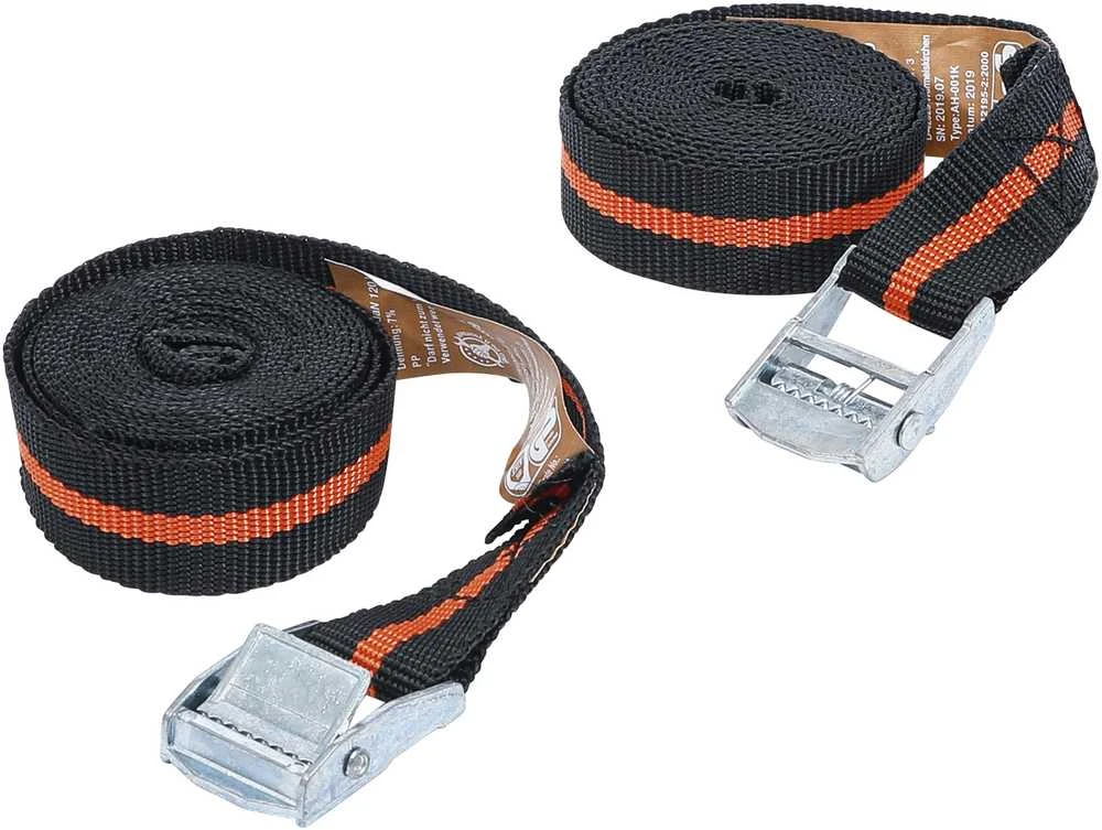 Bgs Technic Bagažo juostų rinkinys | 2,5 m x 25 mm | 2 vnt. (3599)