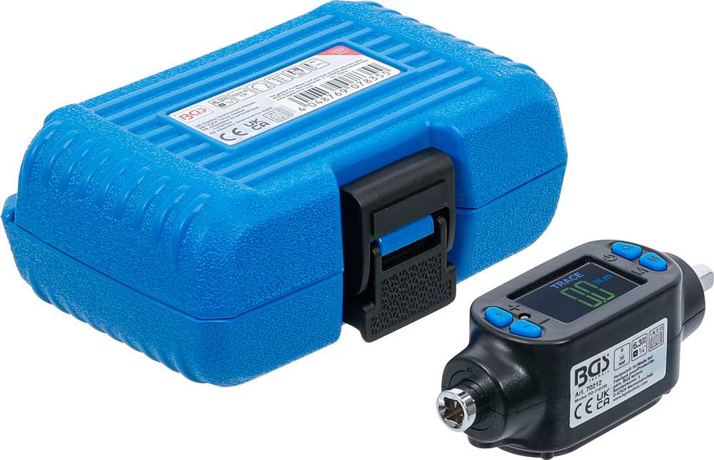 Bgs Technic Skaitmeninis sukimo momento adapteris | 6.3 mm (1/4") | 6 - 30 Nm (70212)