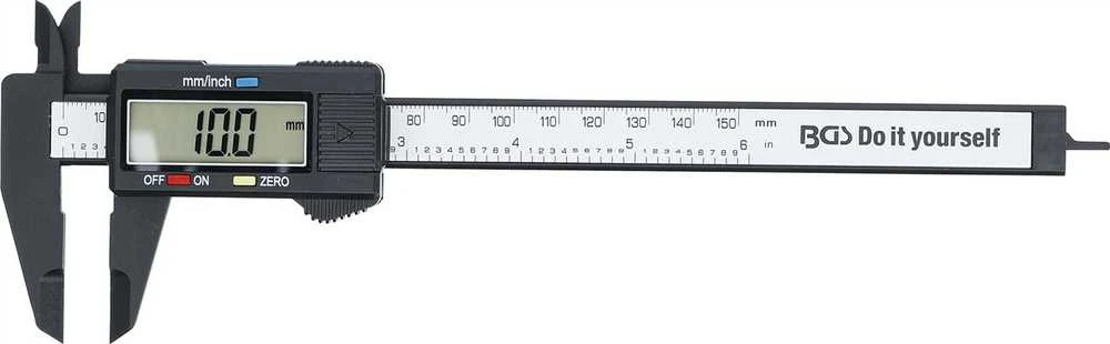 Bgs Technic Slankmatis skaitmeninis | 150 mm (91931)