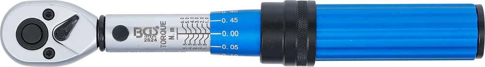 Bgs Technic Dinamometrinis raktas | 6.3 mm (1/4") | 1 - 6 Nm (2824)