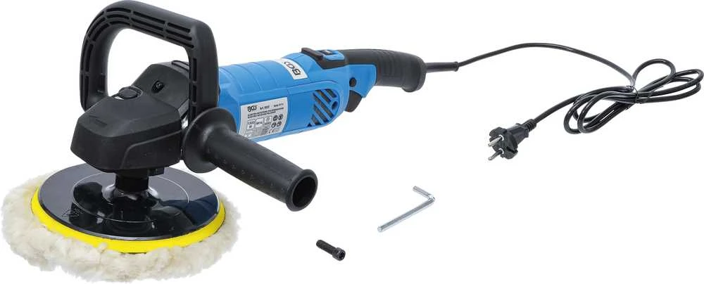Bgs Technic Poliravimo mašinėlė | max. 3000 rpm | 1300 W | Ø 180 mm (9337)