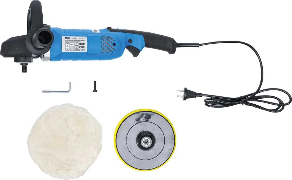 Bgs Technic Poliravimo mašinėlė | max. 3000 rpm | 1300 W | Ø 180 mm (9337)