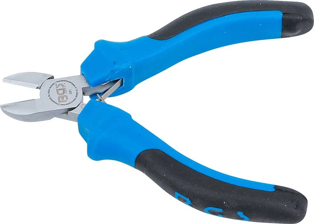 Bgs Technic Precizinės šoninio kirpimo replės – 115 mm, nikeliuotos – lengvos (381)