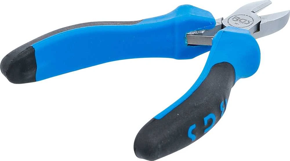 Bgs Technic Precizinės šoninio kirpimo replės – 115 mm, nikeliuotos – lengvos (381)