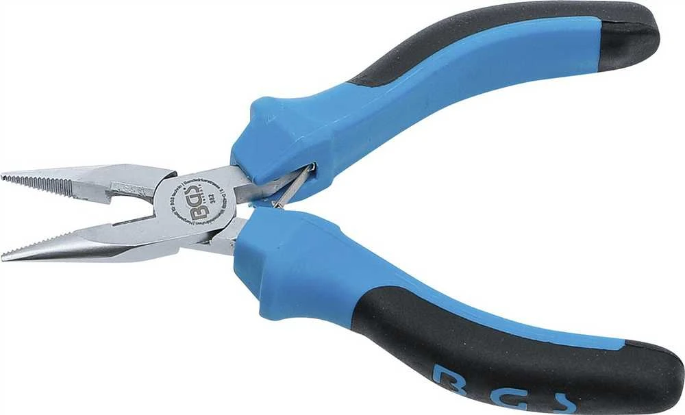 Bgs Technic Precizinės šoninio kirpimo replės – 115 mm, nikeliuotos – lengvos (381)