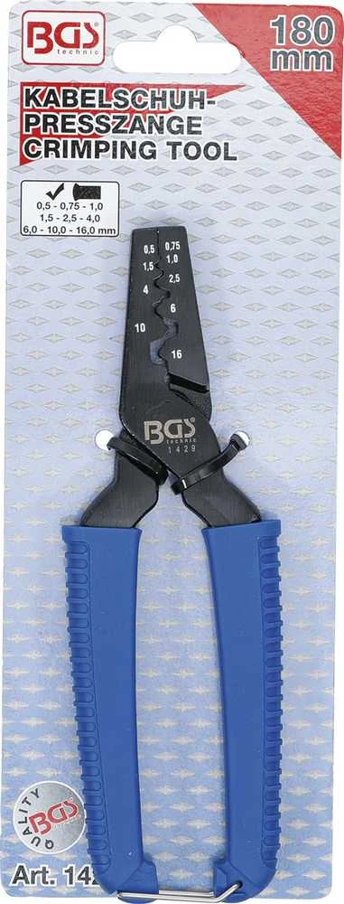 Bgs Technic Replės jungčių užspaudimui | Kabelio antgaliai iki 16,0 mm² (1429)