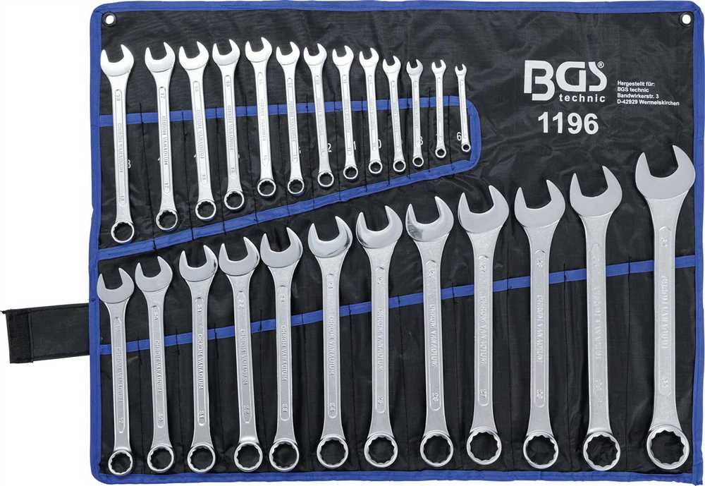 Bgs Technic Kombinuotų raktų rinkinys | 6 - 32 mm | 25 vnt. (1196)