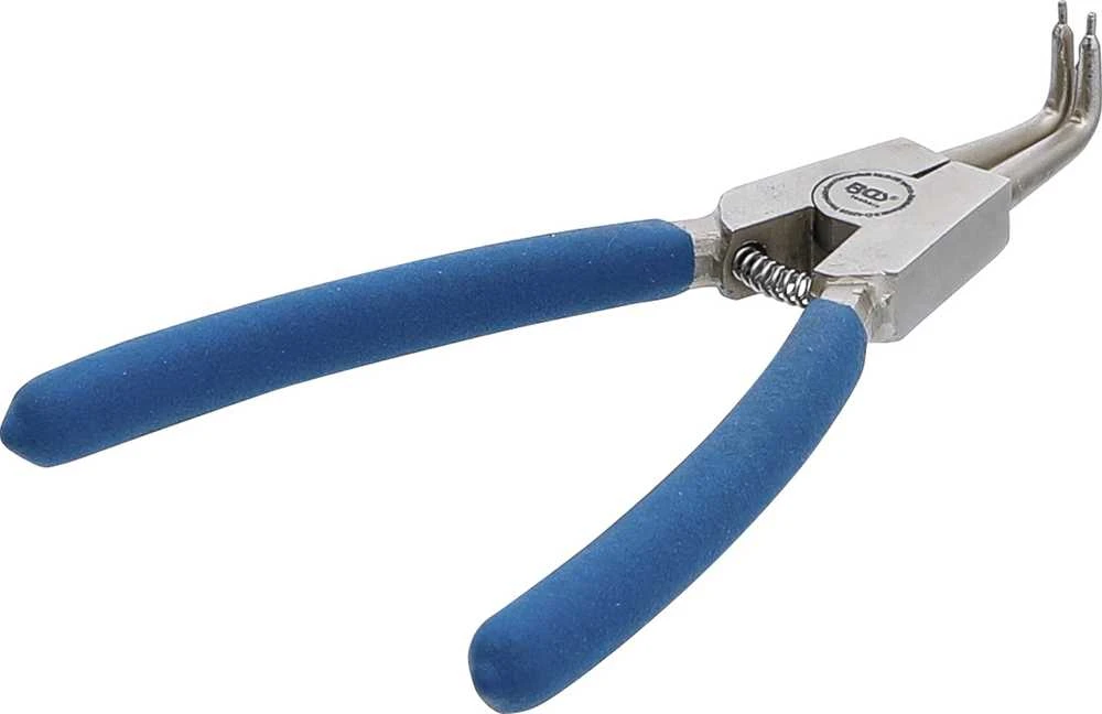 BGS Išoriniai lenkti fiksavimo žiedų surinkimo replės – 150 mm