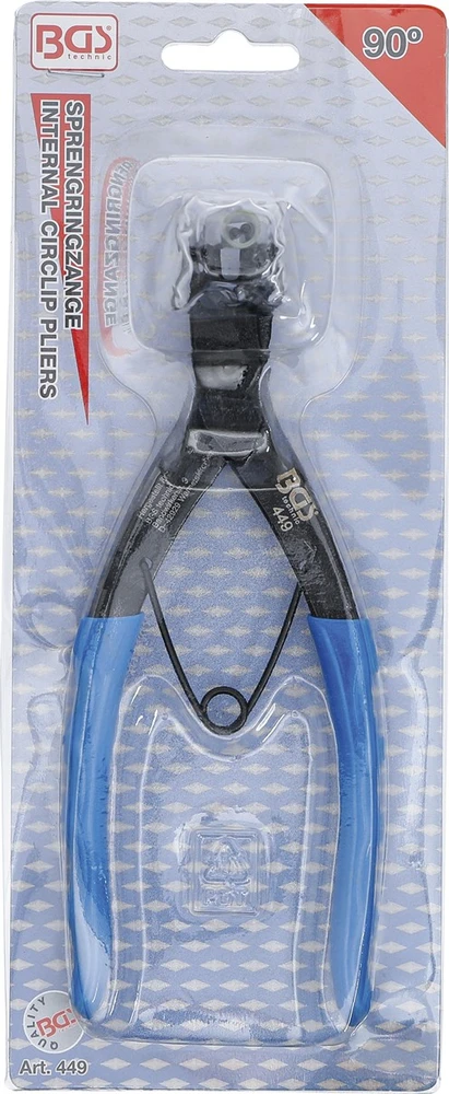 Bgs Technic Replės fiksavimo žiedams | vidiniams žiedams | 90° | 165 mm (449)