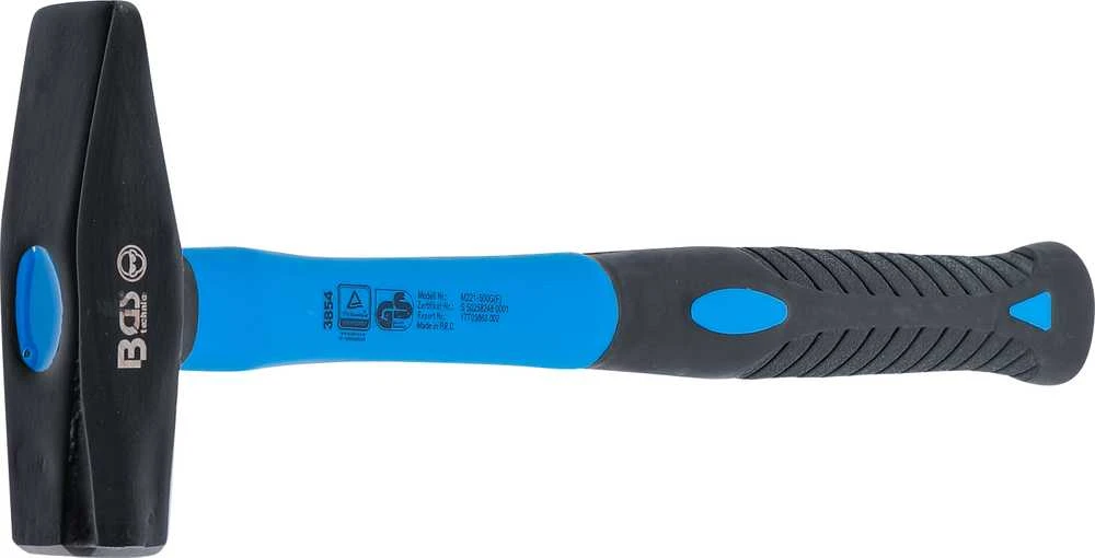 Bgs Technic Plaktukas | stiklo pluošto rankena | DIN 1041 | 500g (3854)