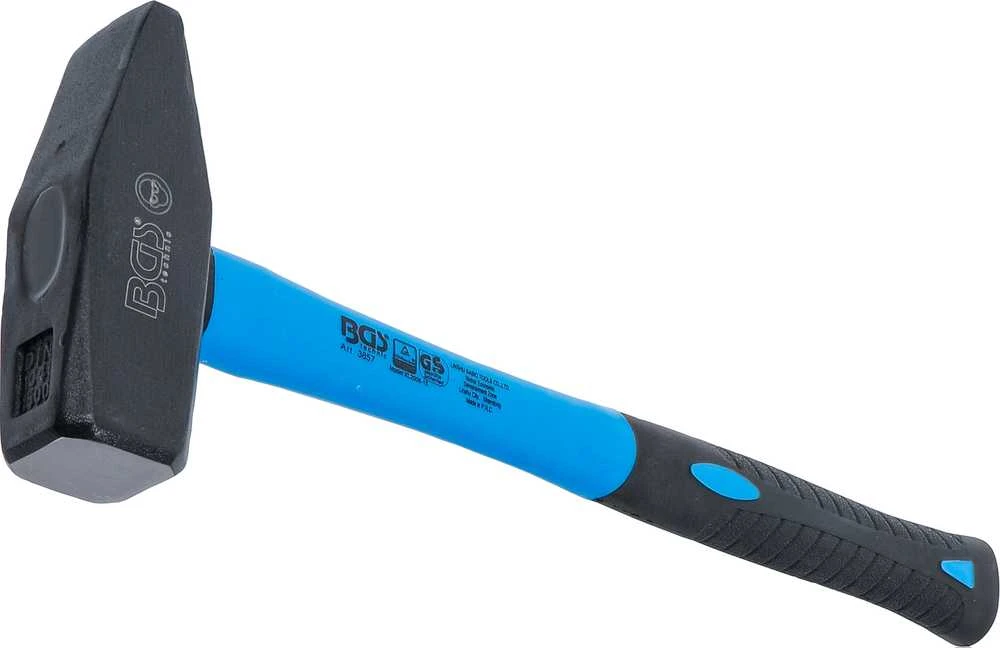 Bgs Technic Plaktukas | stiklo pluošto rankena | 1500 g (3857)