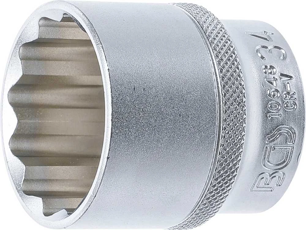 Bgs Technic Galvutė 12-kampė | 12,5 mm (1/2") | 34 mm (10648)